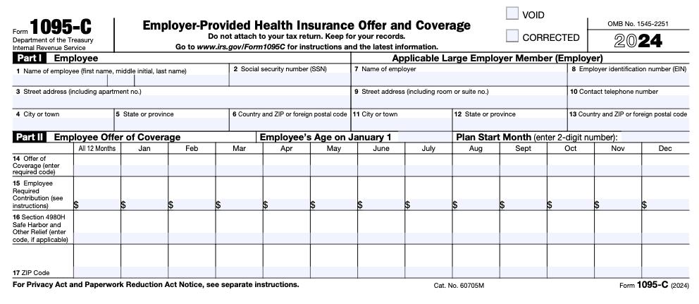 IRS Form 1095-C