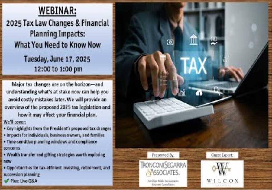 2025 Tax Law Changes & Financial Planning Impacts  What You Need to Know Now
