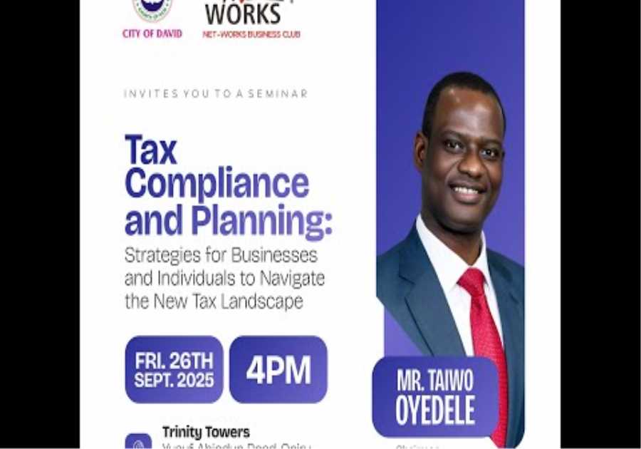 Tax Compliance and Planning With Mr Taiwo Oyedele || 26th September 2025 || 4PM WAT
