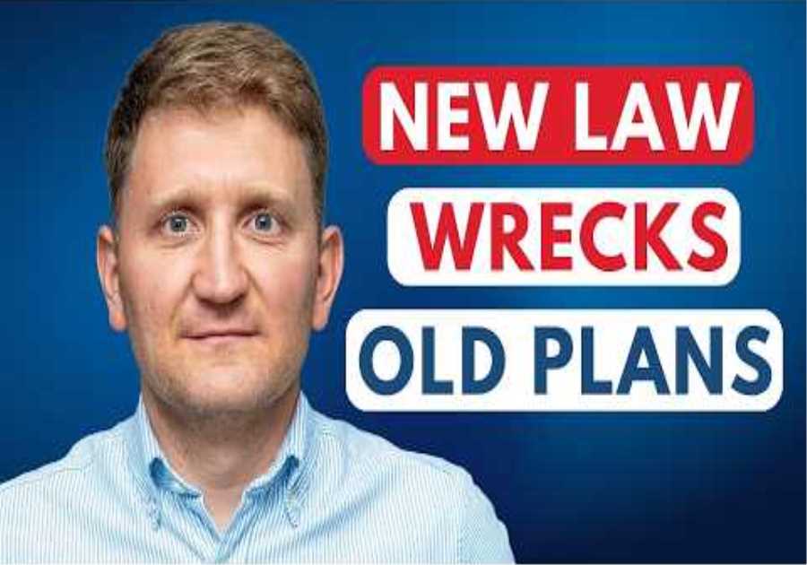 New Tax Law Just Turned Your Estate Plan Into a Retirement Tax Trap