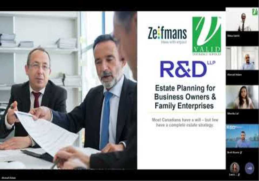 Webinar Estate Planning Protecting Your Legacy Through Tax, Legal   Insurance Planning.